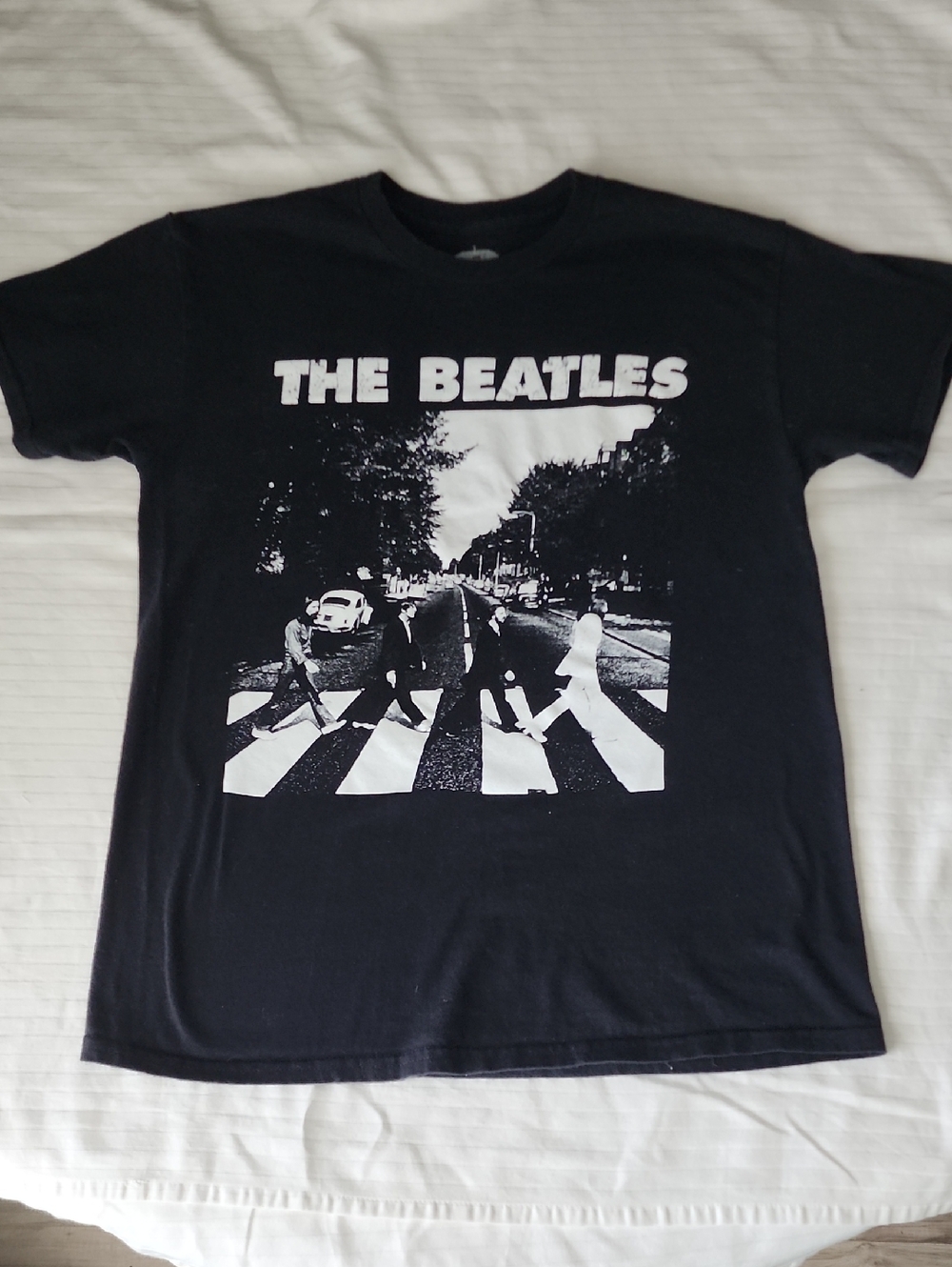The Beatles Abbey Road Black Graphic Tee